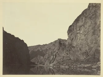 Black Cañon, Coloradofloden, set nedstrøms fra Big Horn Camp