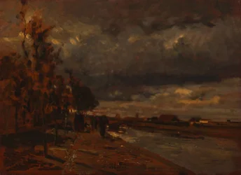 Kanal i Holland, 1885