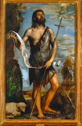 Den hellige Johannes Døber. 10014726 ...