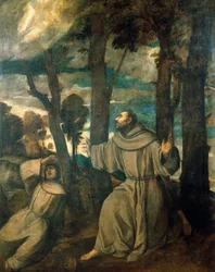 St Francis modtager stigmata