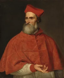 Portræt af kardinal Pietro Bembo, ca. 1540 (olie på lærred)