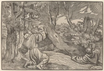 Saint Francis modtager Stigmata