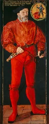 Portræt af Zürichs fanebærer Jacob Schwytzer, 1564