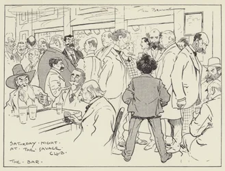 Lørdag aften i Savage Club, The Bar