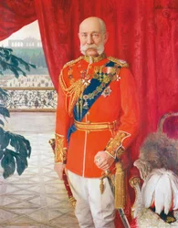 Kejser Franz Joseph I i gallauniform af en britisk feltmarskal