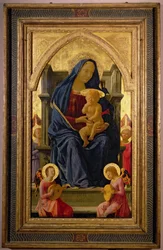 Virgin and Child, 1426 (tempera på panel) (se 199298 for detaljer)
