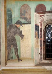 Johannes Døberens liv: en vagt - Fresco