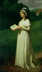 Portræt af Charlotte Corday