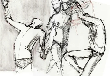 Dynamiske mandlige figurer