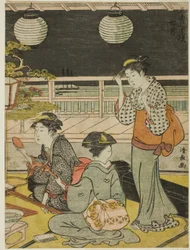 Den syvende måned (Shichigatsu), fra serien "Twelve Months in the South (Minami juni ko)"