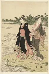 Færge på Sumida floden