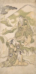 Scene fra et drama, ca. 1749.