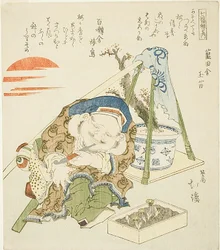 Daikoku, fra serien "Seven Gods of Luck (Shichi fuku jin no uchi)"