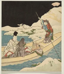 Lady of the Drifting Boat, et kapitel fra fortællingen om Genji
