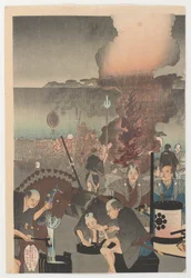 Chiyoda, 1897 (træblok i farver)