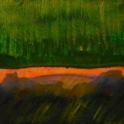 Dreamscape 2 , 2017 (olie på lærred)