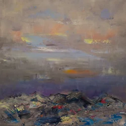 Fantasy Island , 2018 (olie på lærred)