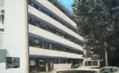 Et sted at bo 9, 2011 (olie på krydsfiner)
