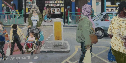 Street, 2003 (olie på lærred)