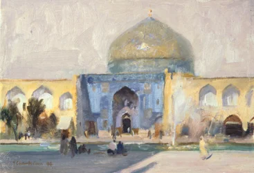 Eftermiddag, Damemoskeen, Isfahan