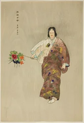 Hibari-yama, fra serien "One Hundred No Dramas (Nogaku hyakuban)"
