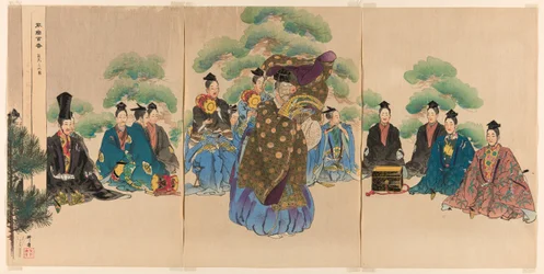 Okina, fra serien "One Hundred No Dramas (Nogaku hyakuban)"
