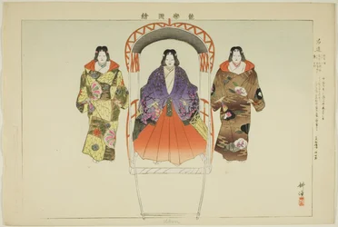 Ukon, fra serien "Pictures of No Performances (Nogaku Zue)"