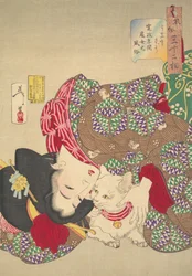 At drille katten, 1888