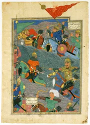 Kampen mellem Kay Khusraw og kongen af Makran, 1494