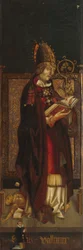 Sankt Valentin, ca. 1500-1525 (olie på panel)