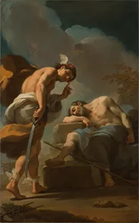 Merkur ved at halshugge Argus, ca. 1770-1775