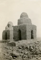 Kuppelformet grav, Agargia, Sudan, foto af Ugo Monneret de Villard