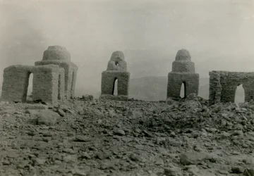 Kuppelformet grav, Agargia, Sudan, foto af Ugo Monneret de Villard