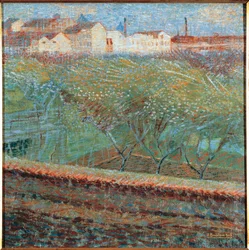April Aften af Umberto Boccioni