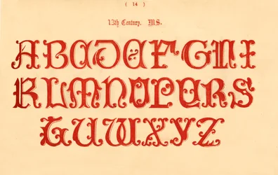 13. århundrede. MS., 1862