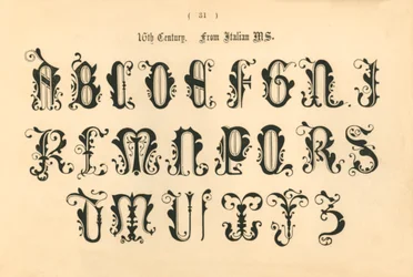 16. århundrede. Fra italiensk MS., 1862