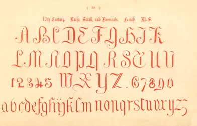 16. århundrede. Stor, lille og tal. Fransk. MS., 1862