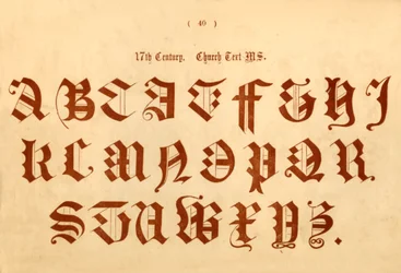 17. århundrede. Kirketekst MS., 1862