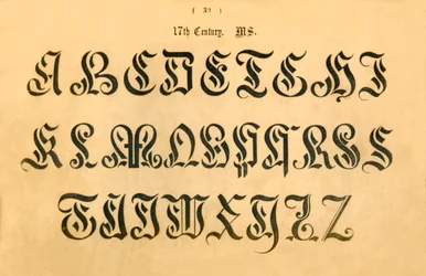17. århundrede. MS., 1862