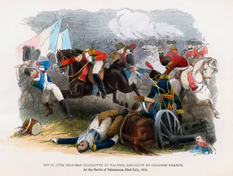 5. Regiment af Dragoon Guards, Slaget ved Salamanca, 22. juli 1812