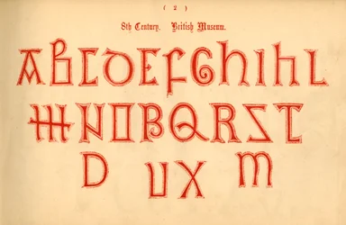 8. århundrede. British Museum, 1862
