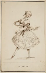 En balletdanser, Mademoiselle Leclerc