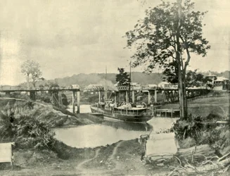 En bro ved Lismore, 1901.