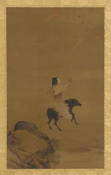 En udødelig kvinde på et svin, 1368-1644.