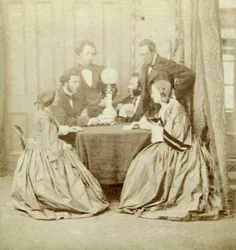Et spil kort, 1800-tallet