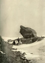 A Great Kenyte Boulder Close To The Winter Quarters, c1908, 1909.