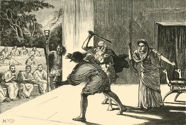 En romersk komedie, 1890.