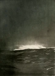 En dampeksplosion på Mount Bird, c1908, 1909.