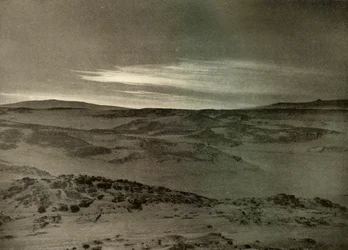 A View North, Towards The Dying Sun, i marts c1908, 1909.