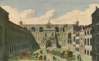 A View of the Guildhall of the City of London, c1750